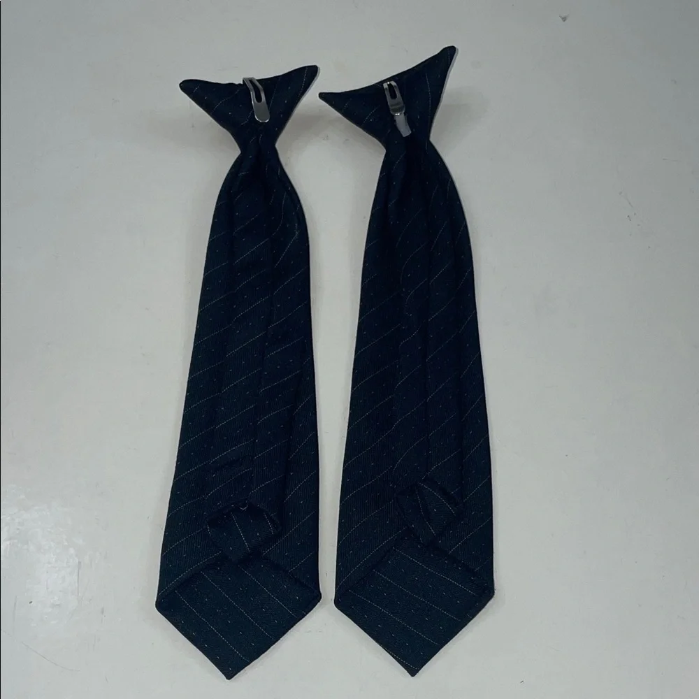 Classic Black Striped Tie